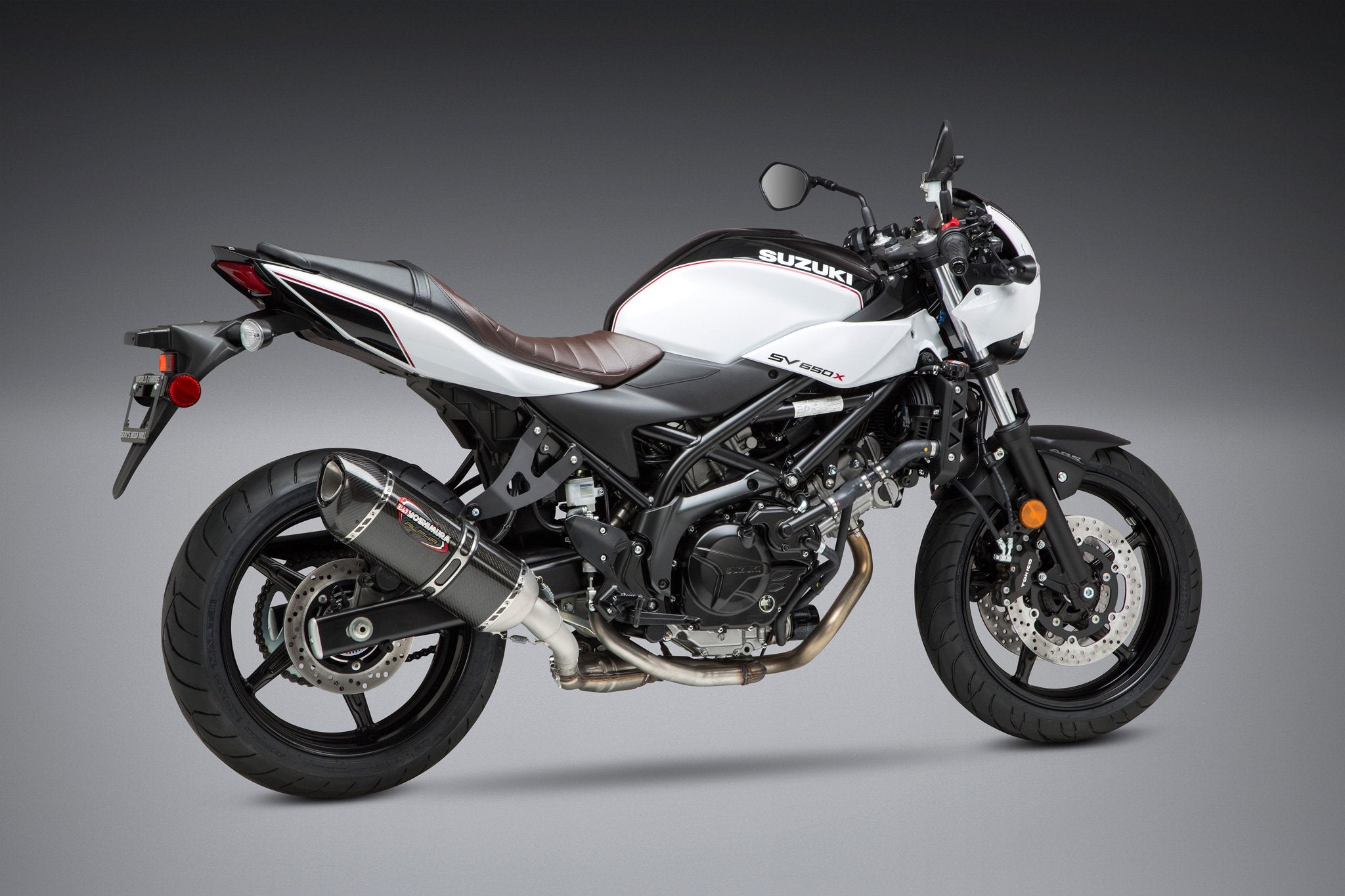 Yoshimura Suzuki Sv650 2017-19 / Sv650X 19 Street Alpha So Ss-Cf-Cf Works Finish