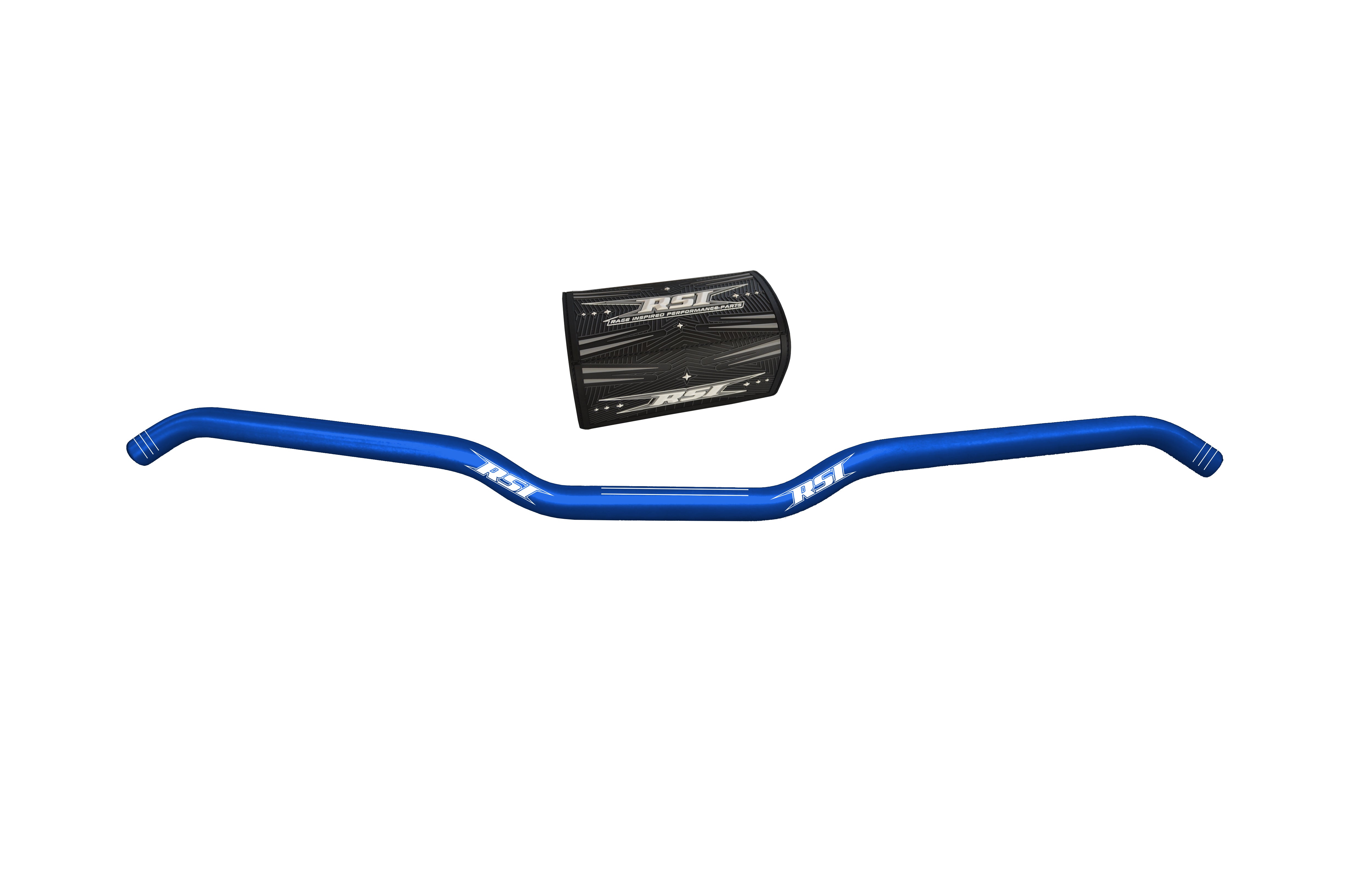 RSI Ohjaustanko Hustler Alu Dark Blue 22m 13degree hooked 1" rise