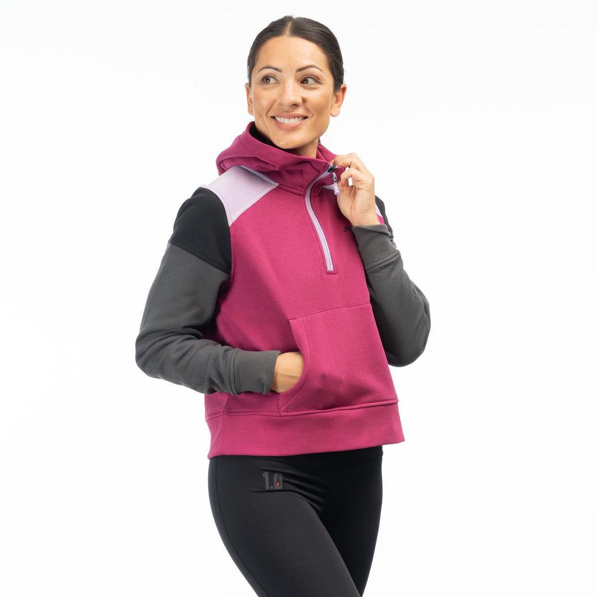 Naisten Huntley 1/4 Zip Lyhyt Huppari