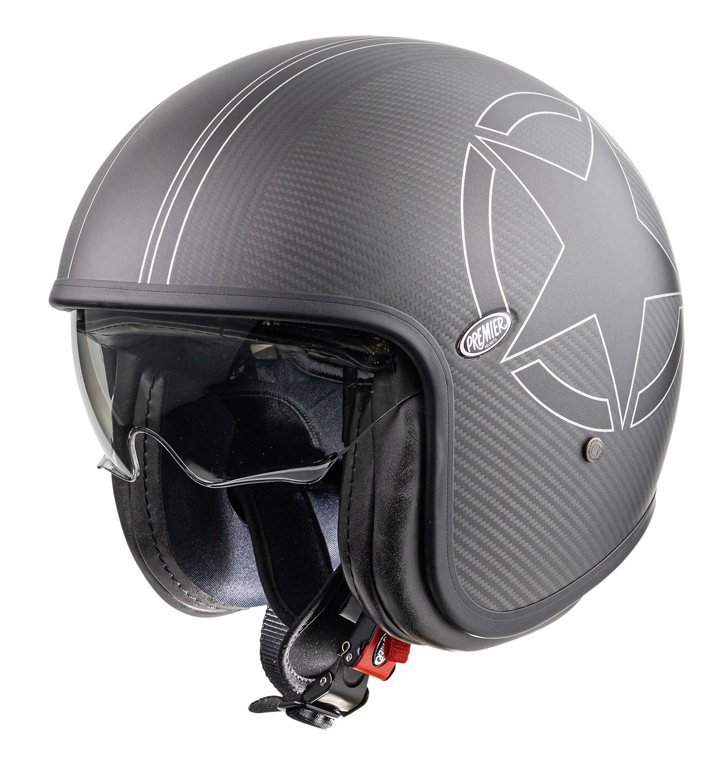 Vintage Evo Star Carbon Мотошлем