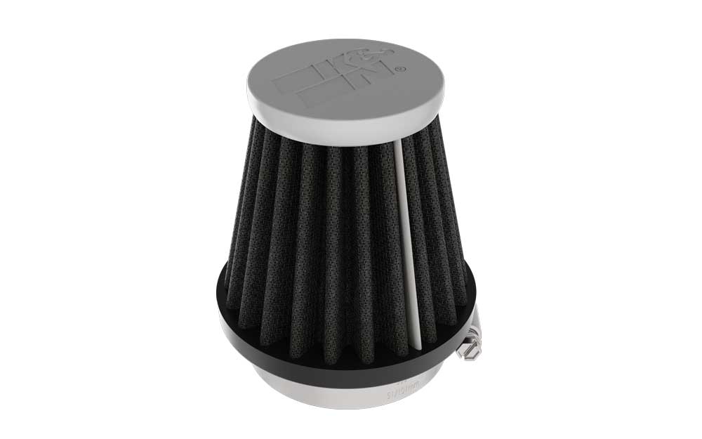 K&N Universal Clamp-On Air Filter 1-15/16" Flg, 3" B, 2" T, 3" H