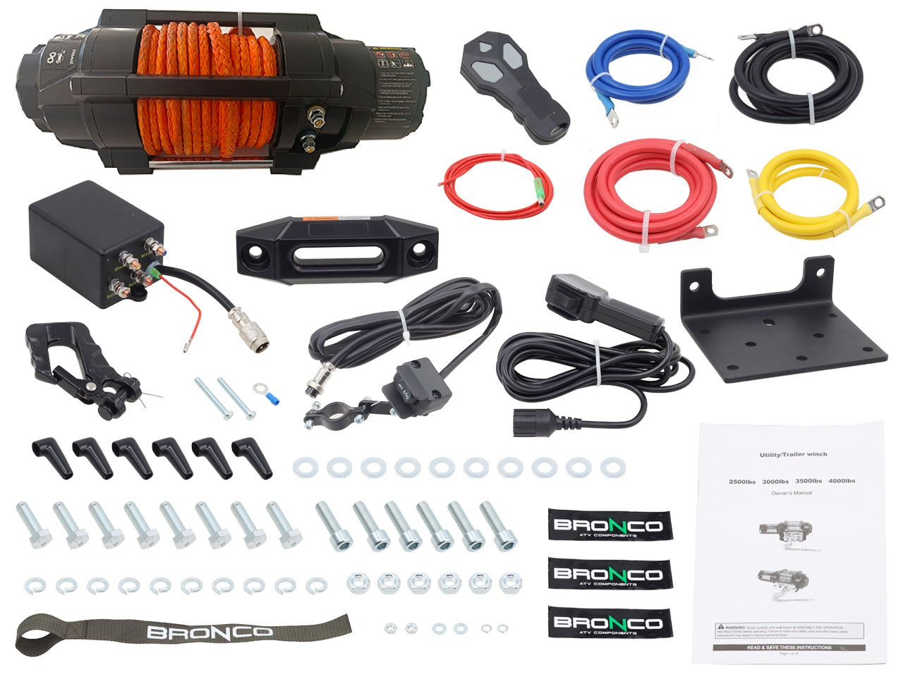 Bronco Vinssi HDCS 4500 Kauko ohjattava
