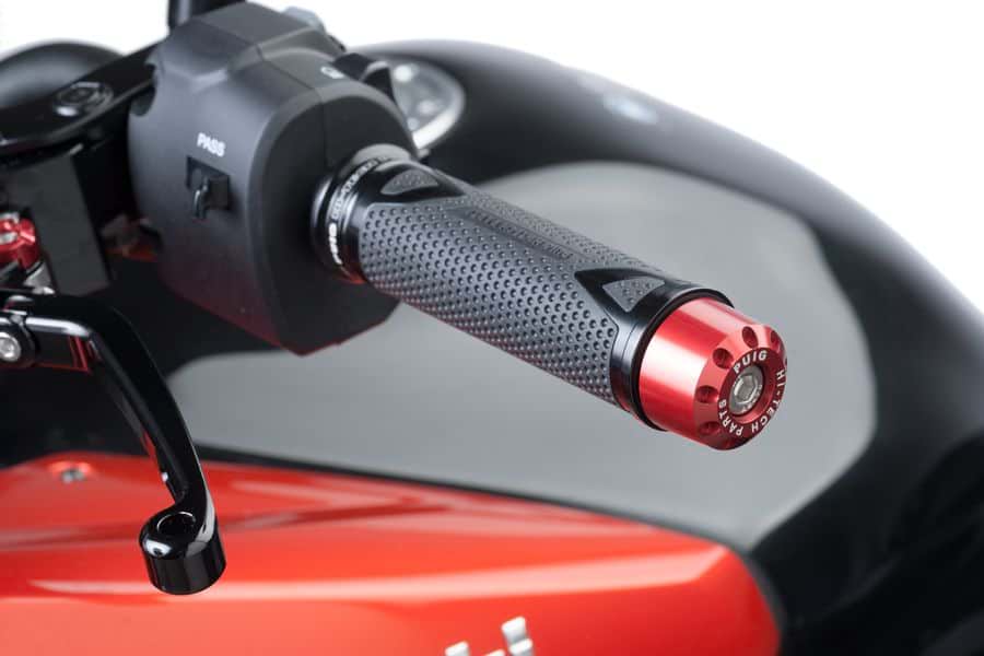 Puig Short Bar End Vespa Gts300 Vespa C/Silver