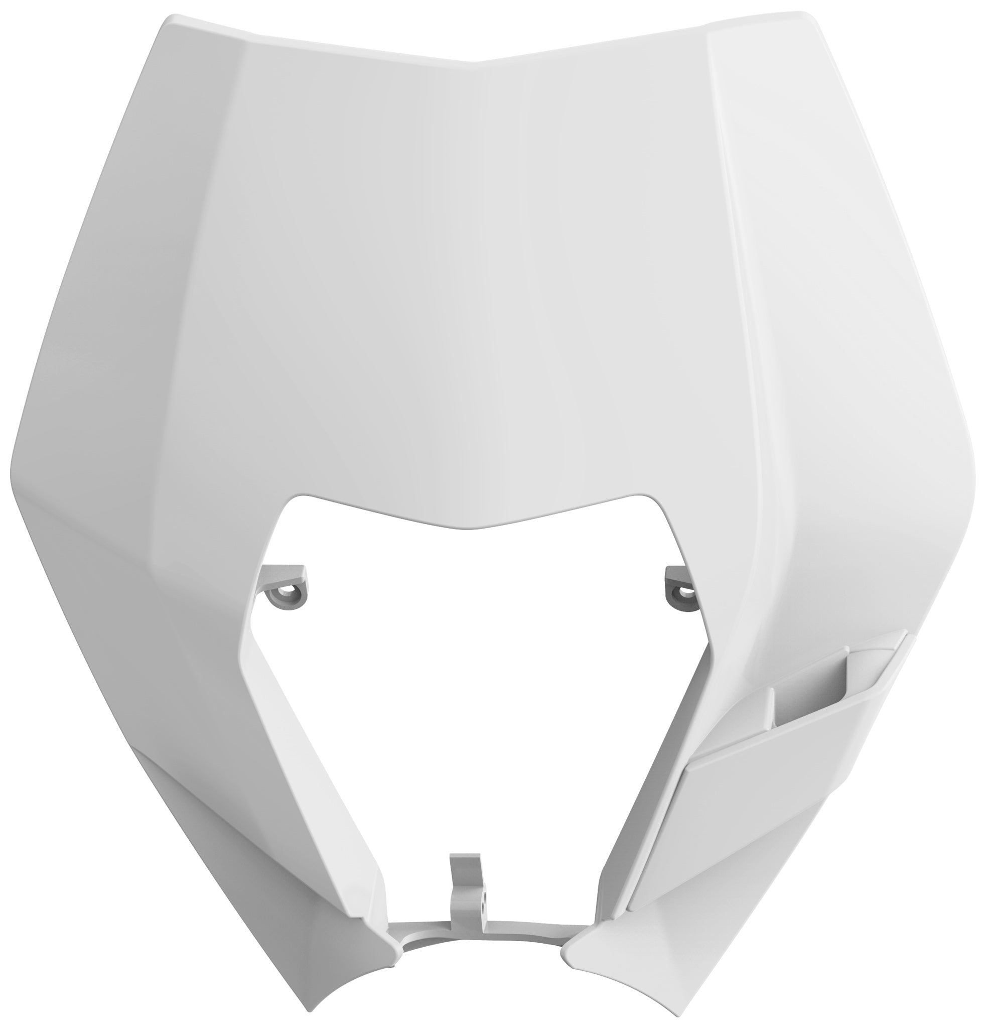 Polisport Headlight mask KTM EXC/EXC-F/XC-W/XCF-W (08-13) white ktm