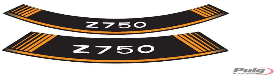 Puig Kit 8 Rim Strips Z750 C/Orange