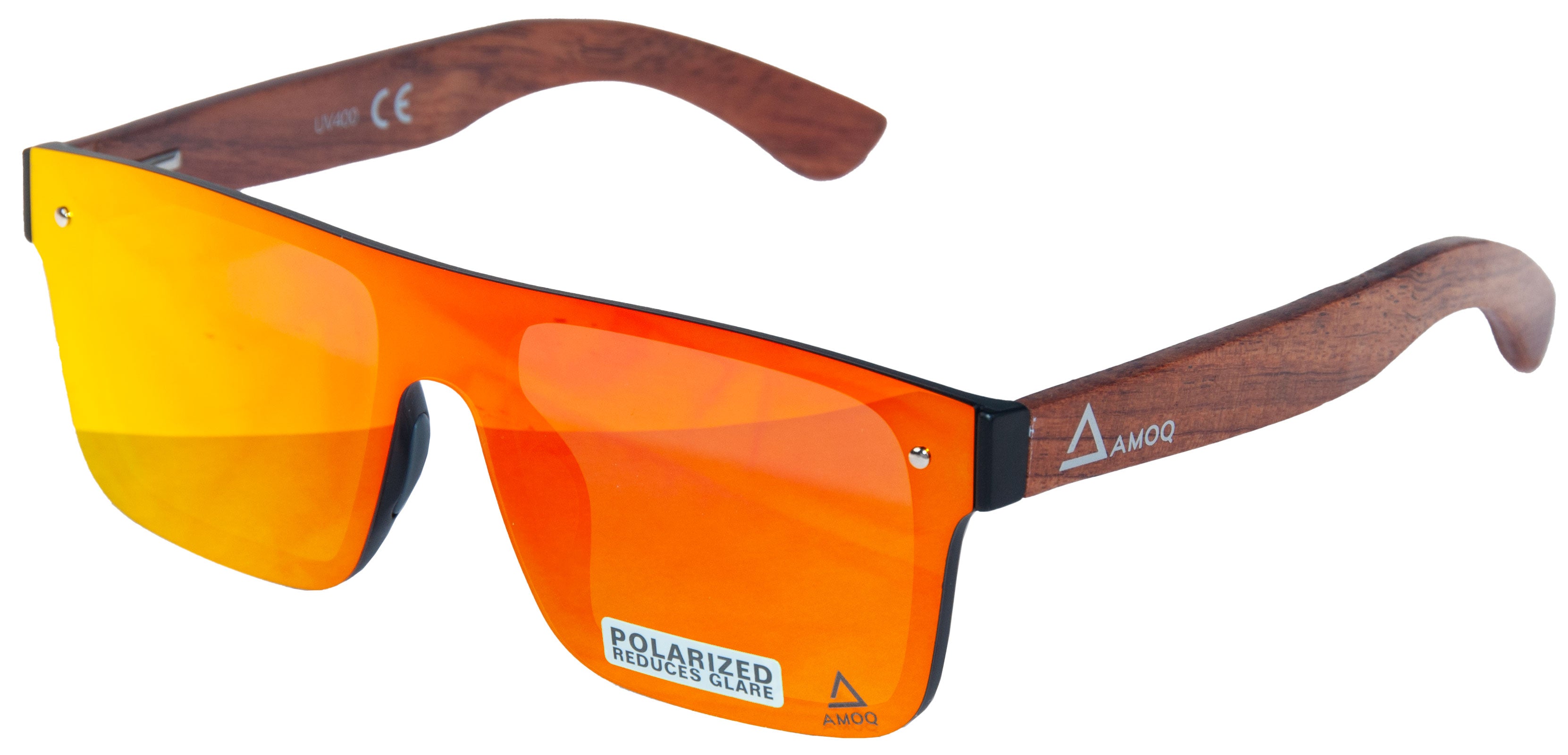 Burst Sunglasses PLRZD Wood