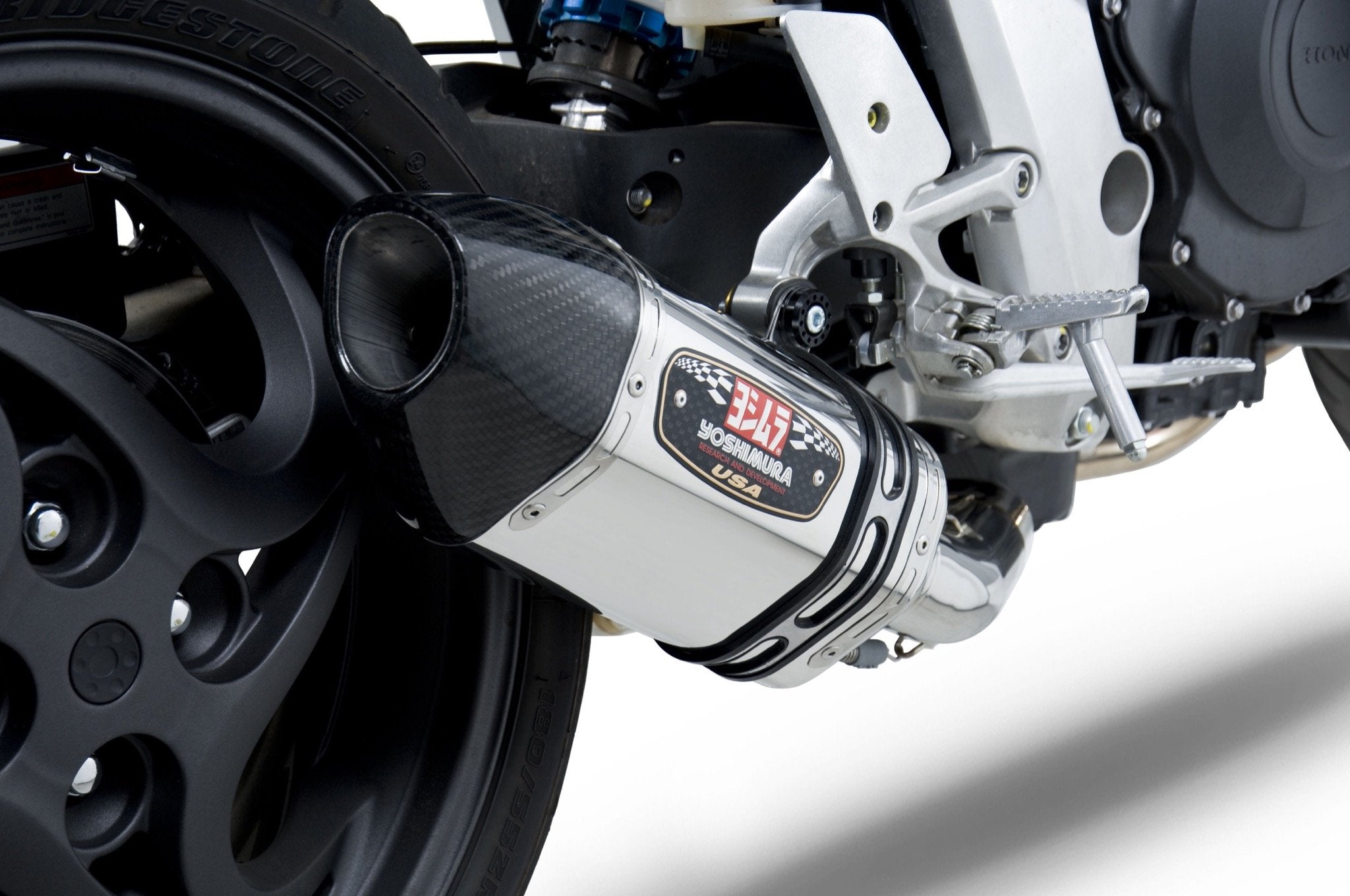 Yoshimura Honda Cb1000R 2011-16 Race R-77 3Qtr Ss-Ss-Cf