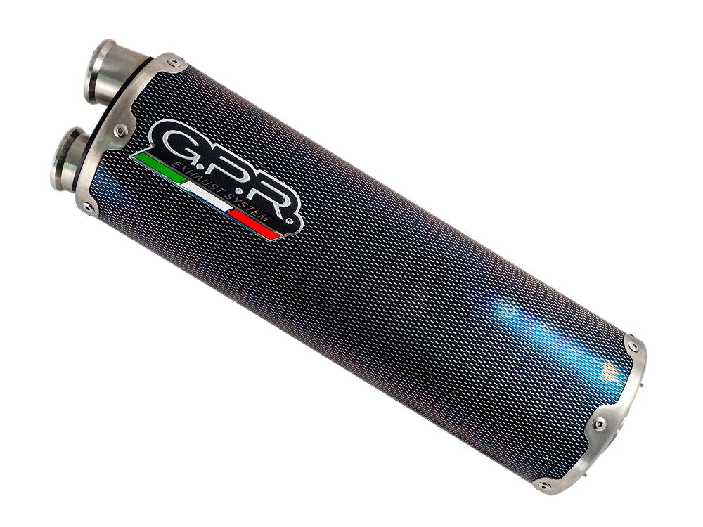 GPR Triumph Tiger 900 2020/2021 e5 EC-Approv. slip-on exhaust Dual Poppy Impact