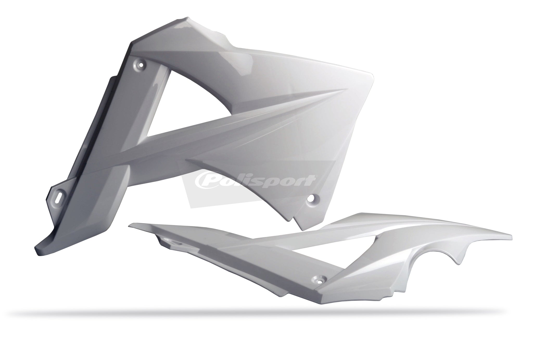 Polisport Radiator Scoops GasGas EC/EC-E125/200/250/300/450FSE(10-11) white