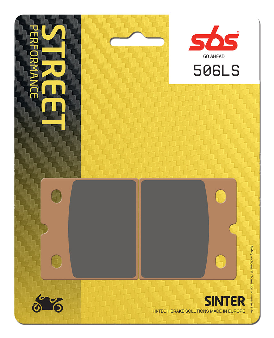 Sbs Jarrupalat Sintered Taakse