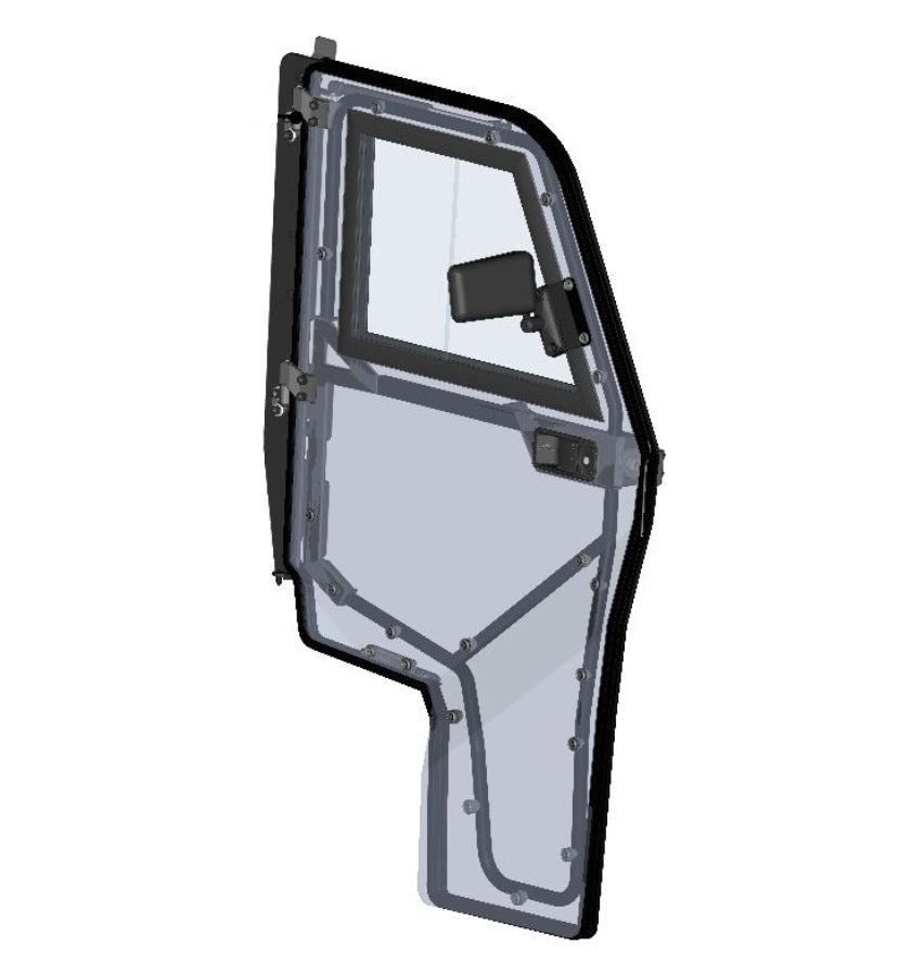 DFK Ovi kokoonpano oikea Polaris Ranger 570 Midsize 2015-2021