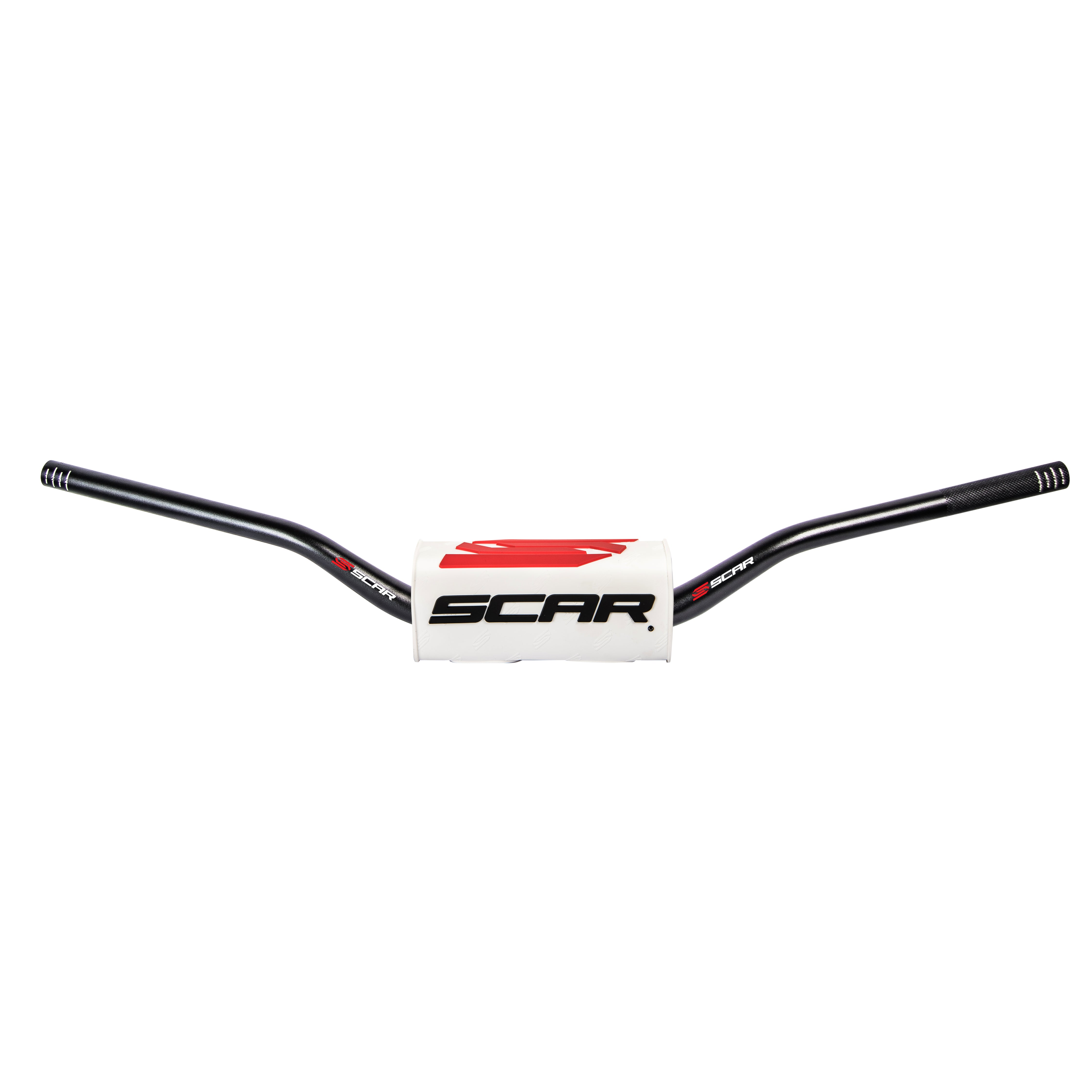Scar Handlebar O² Ø28,6 (1 1/8) - Yamaha YZ/YZF - White color