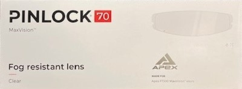 FT300 Pinlock film Maxvision 70 DKS263