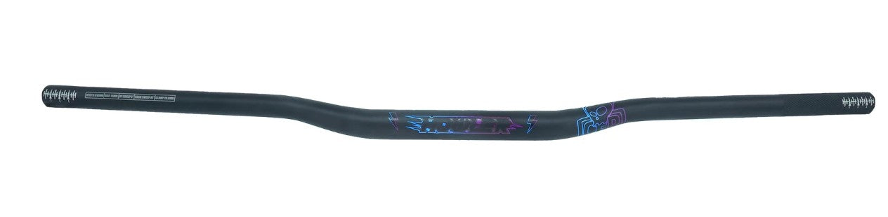 CFR Howler ohjaustanko 1"/25mm korotus Musta/Midnight