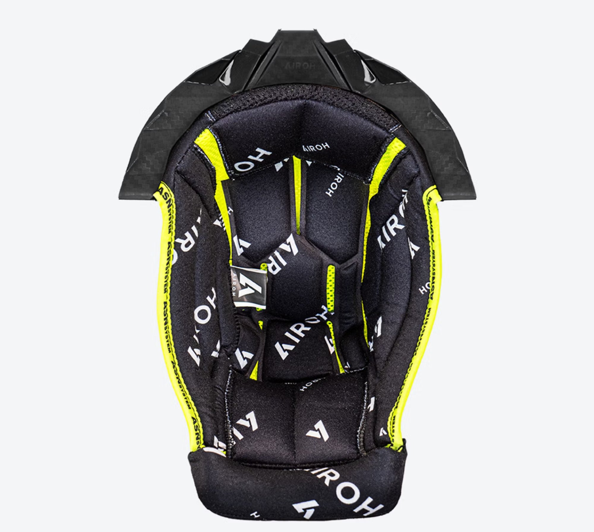 Airoh Twist 3 Crown padding Black/white + black sup.