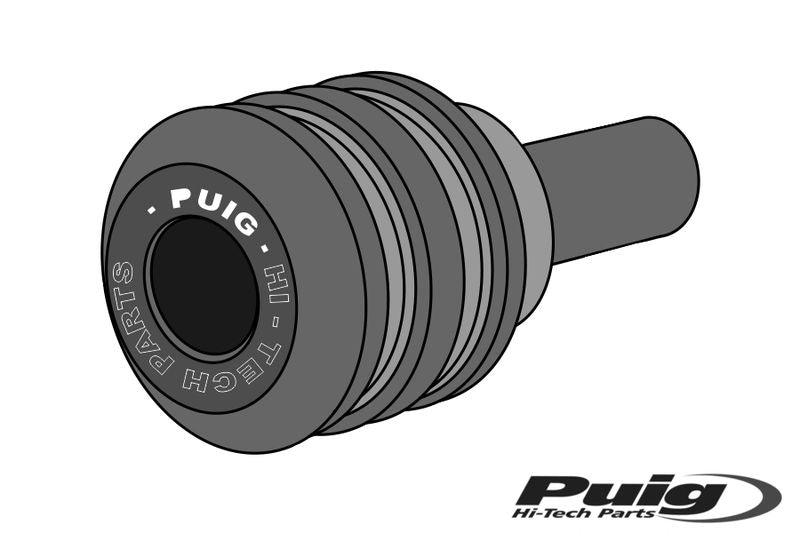 Puig Crash Bar Spare Part Nylon Vintage Screw M10 C/Bla