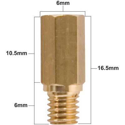 ProX Main jet Keihin 99101-357, M5 suutin