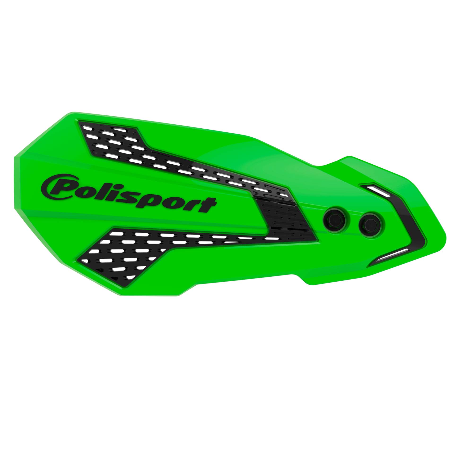 Polisport MX Flow Käsisuojat KX450F (19>)/KX250F(20>) VIHREÄ 05/MUSTA