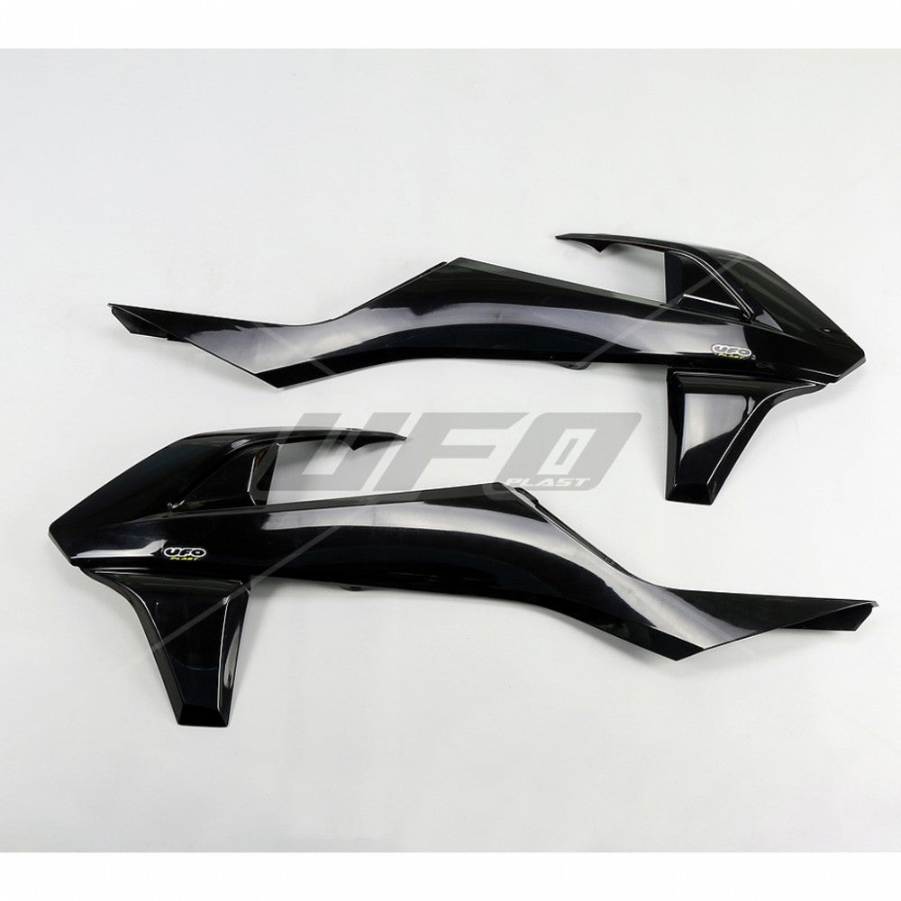 UFO Ilmanohjaimet KTM125-525 SX/SXF 16-18 EXC/EXC-F 17-18 Musta