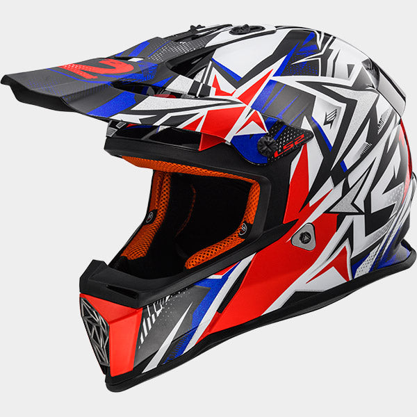 MX437 STRONG valkoinen/sin./punainen