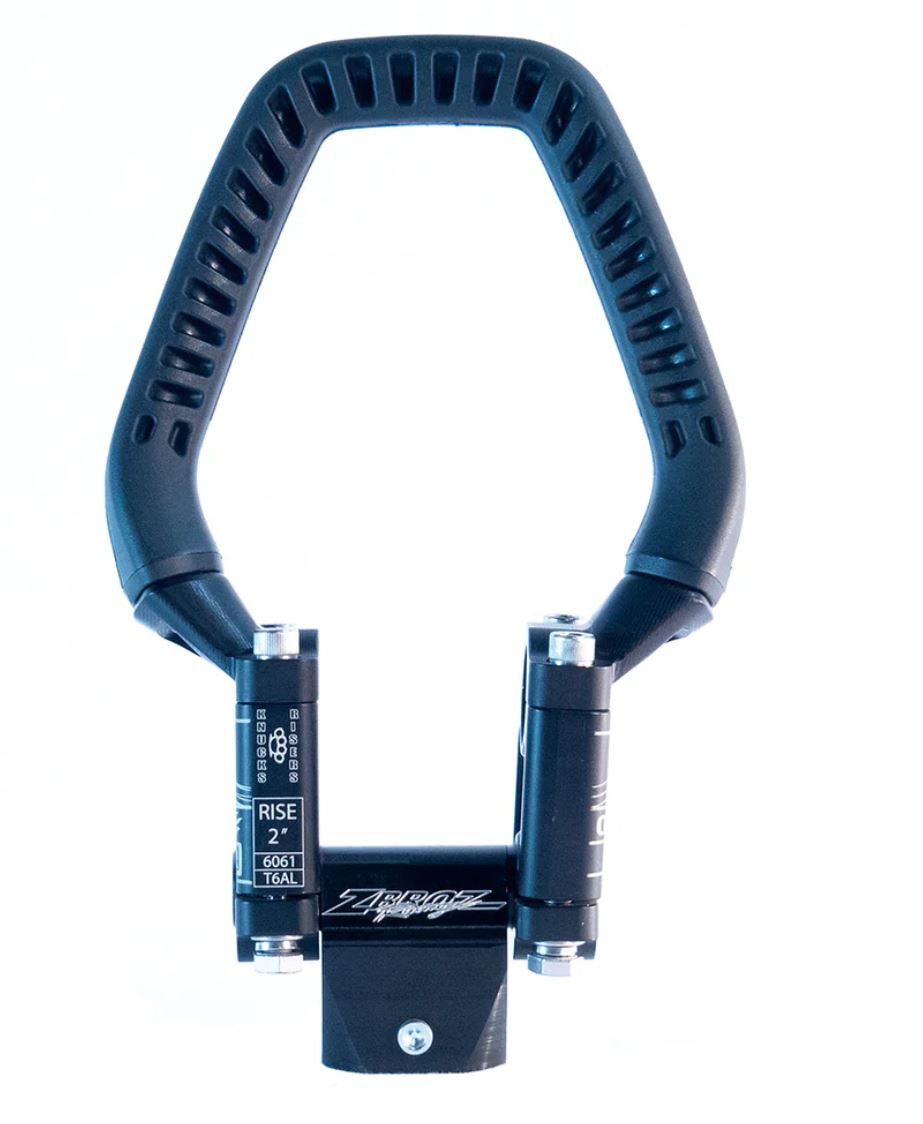 CFR Tartuntakahva adapteri V1 (Knucks riser) Ski-Doo Gen4, Musta