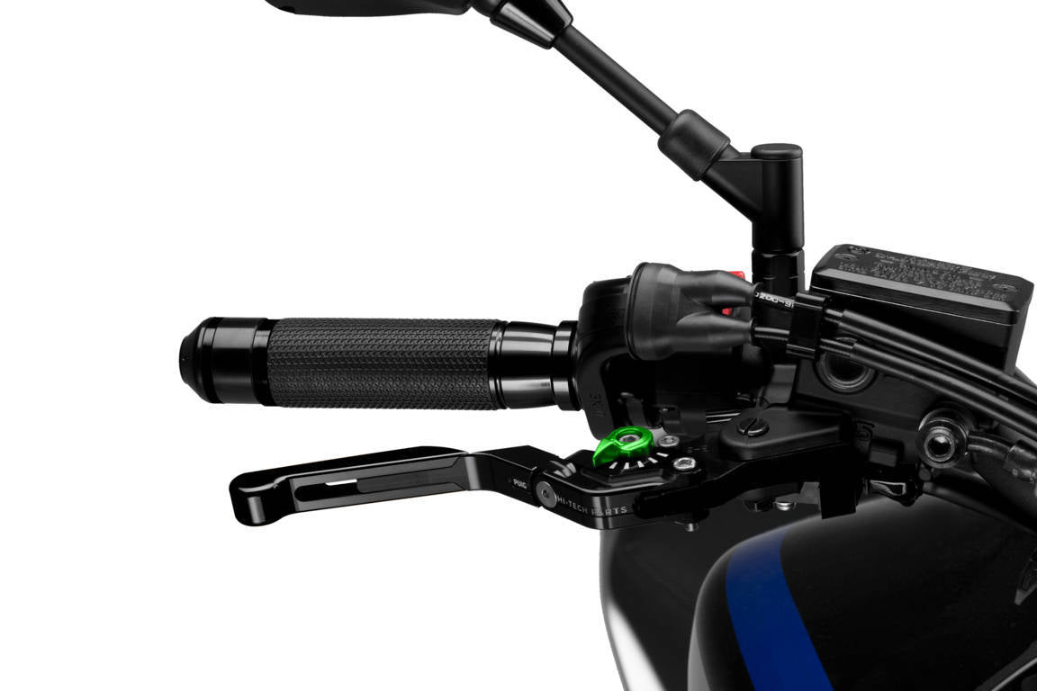 Puig Brake Lever 3.0. Black Exten/Black Selector/Green