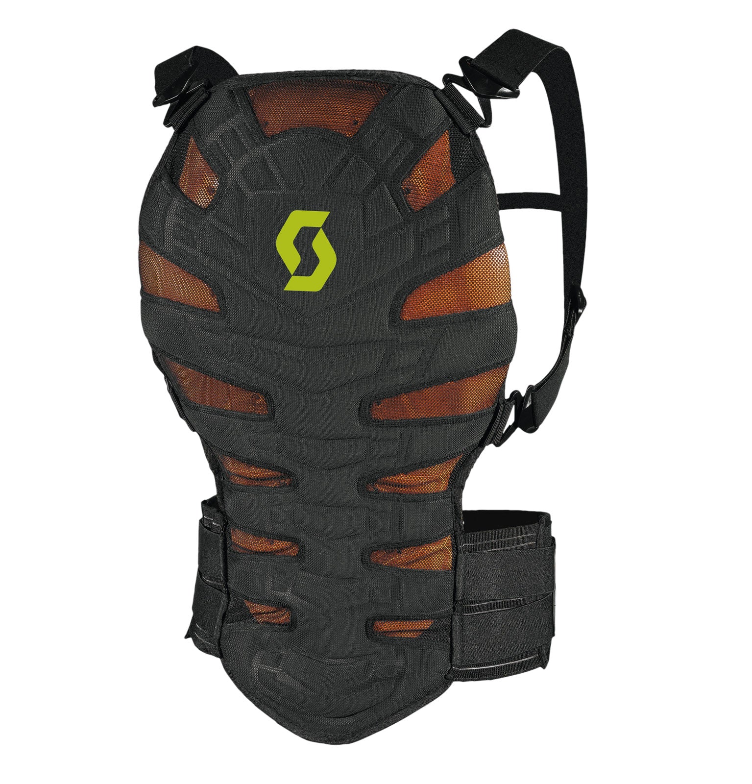 Back Protector Soft CR II musta/vihre?