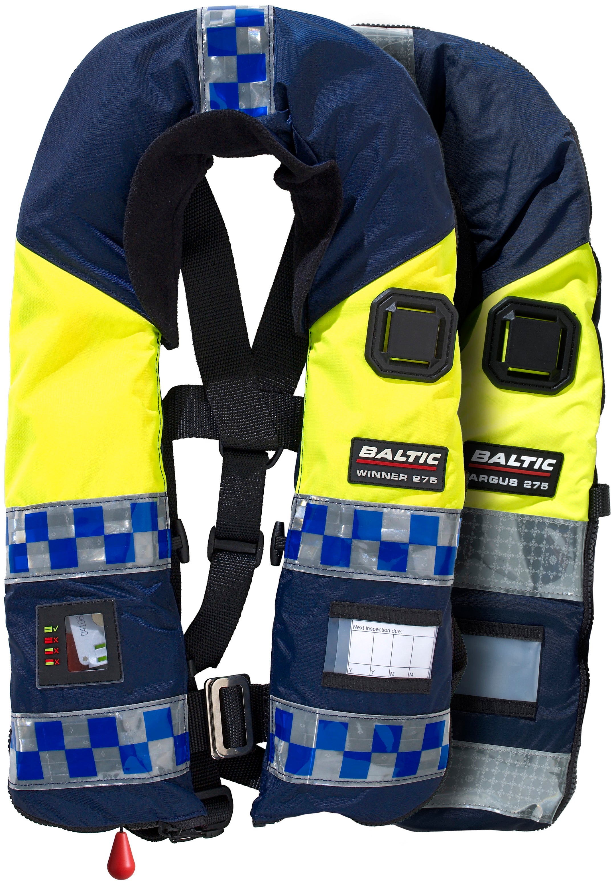 Baltic Police auto ilmatäytteinen pelastusliivi sininen 40-150kg