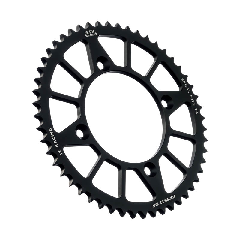 JT Takaratas Alumiini 7075 T6 JTA798.46BLK Musta
