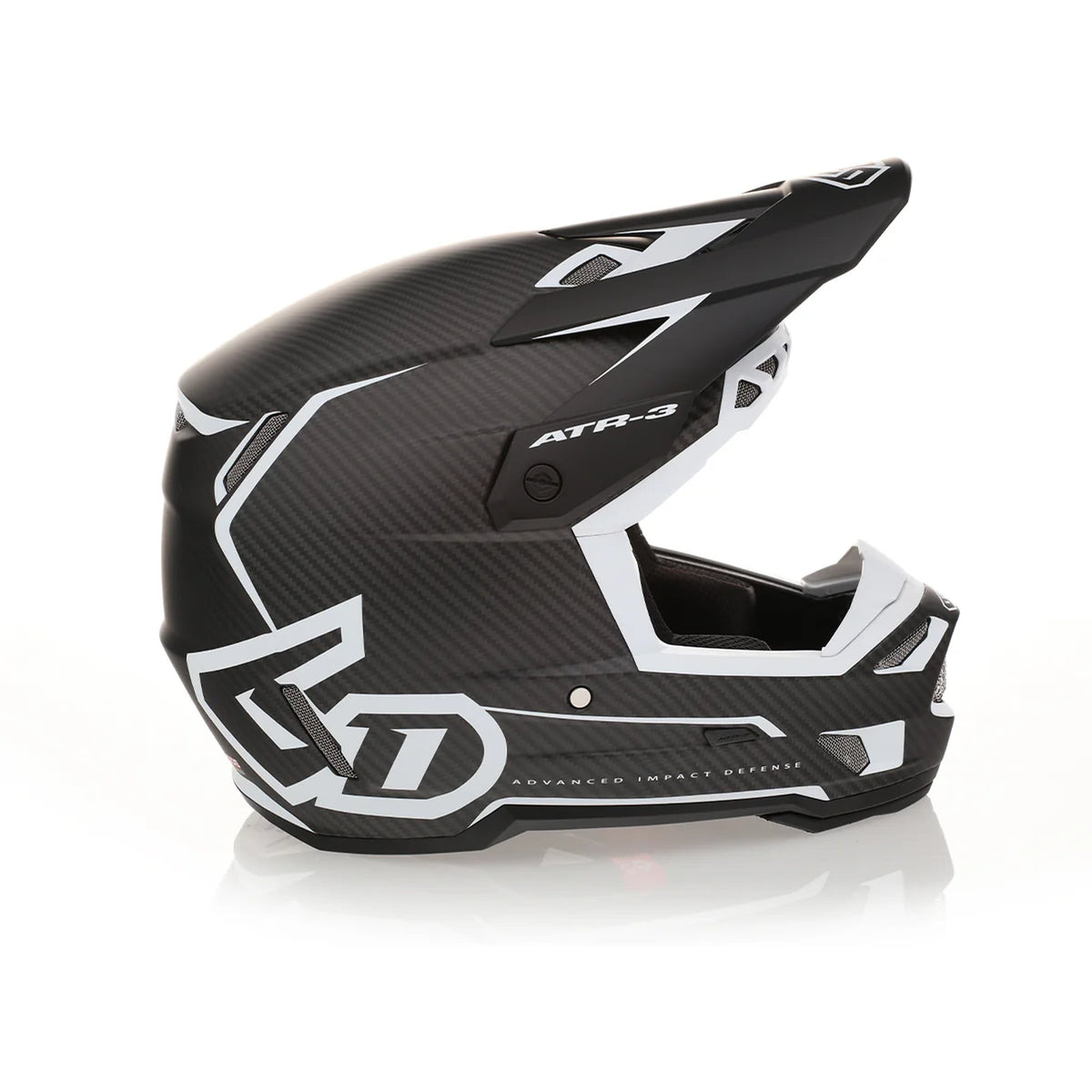 6D Helmet ATR-3 Nova Matte White FIM