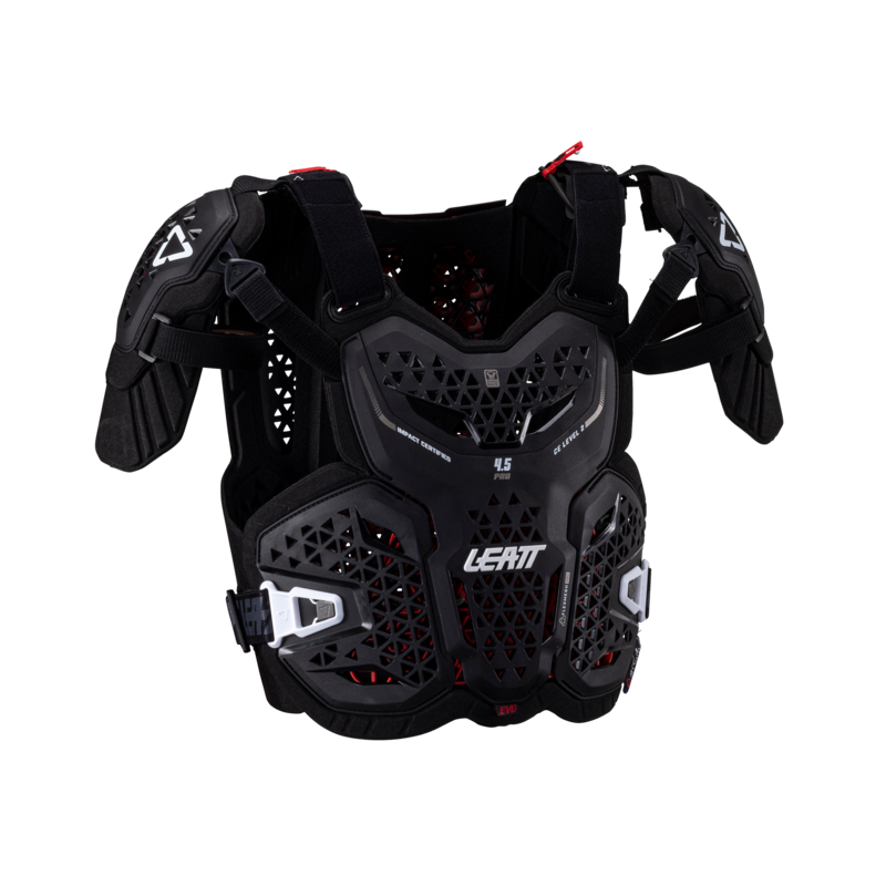 Leatt Rintapanssari 4.5 Pro Evo Black