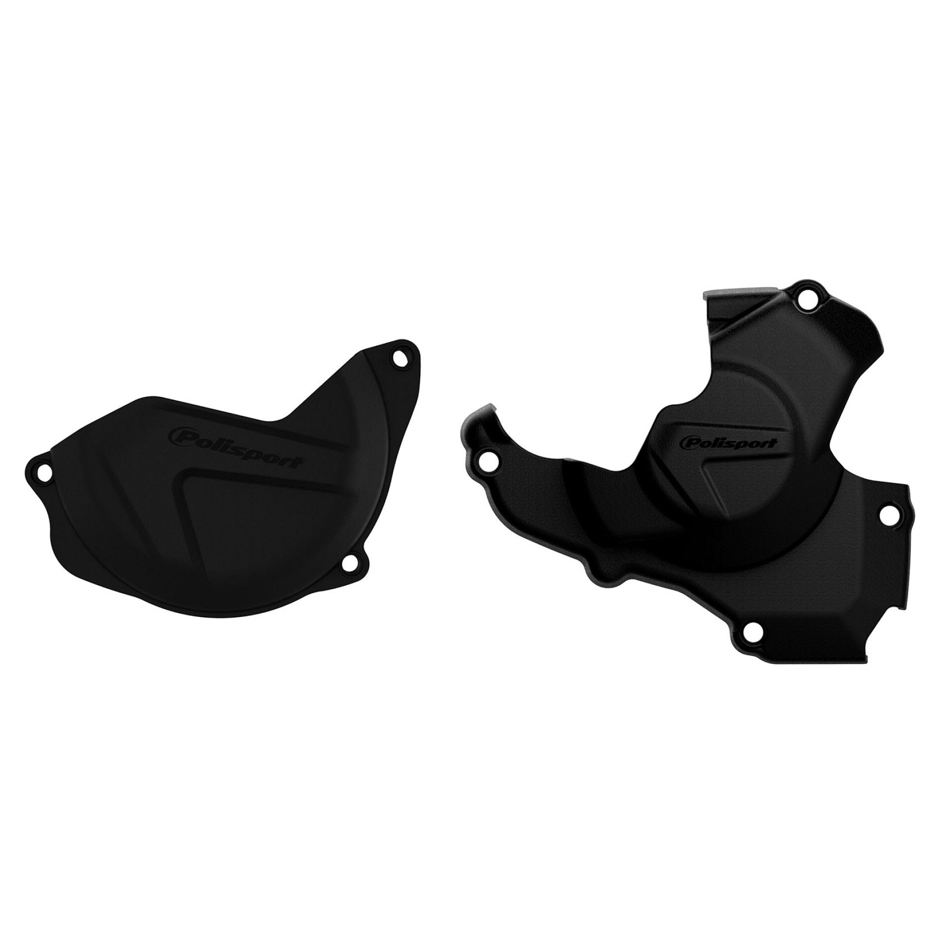 Polisport Kit Clutch+Ignition cover protector CRF450R (10-16) Black