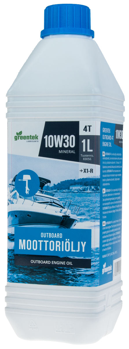 Greentek Outboard 10W30 1L moottoriöljy perämoottorit