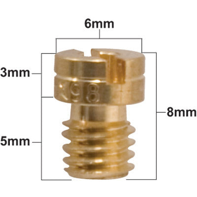 ProX Main jet Keihin 99101-393, M5 suutin