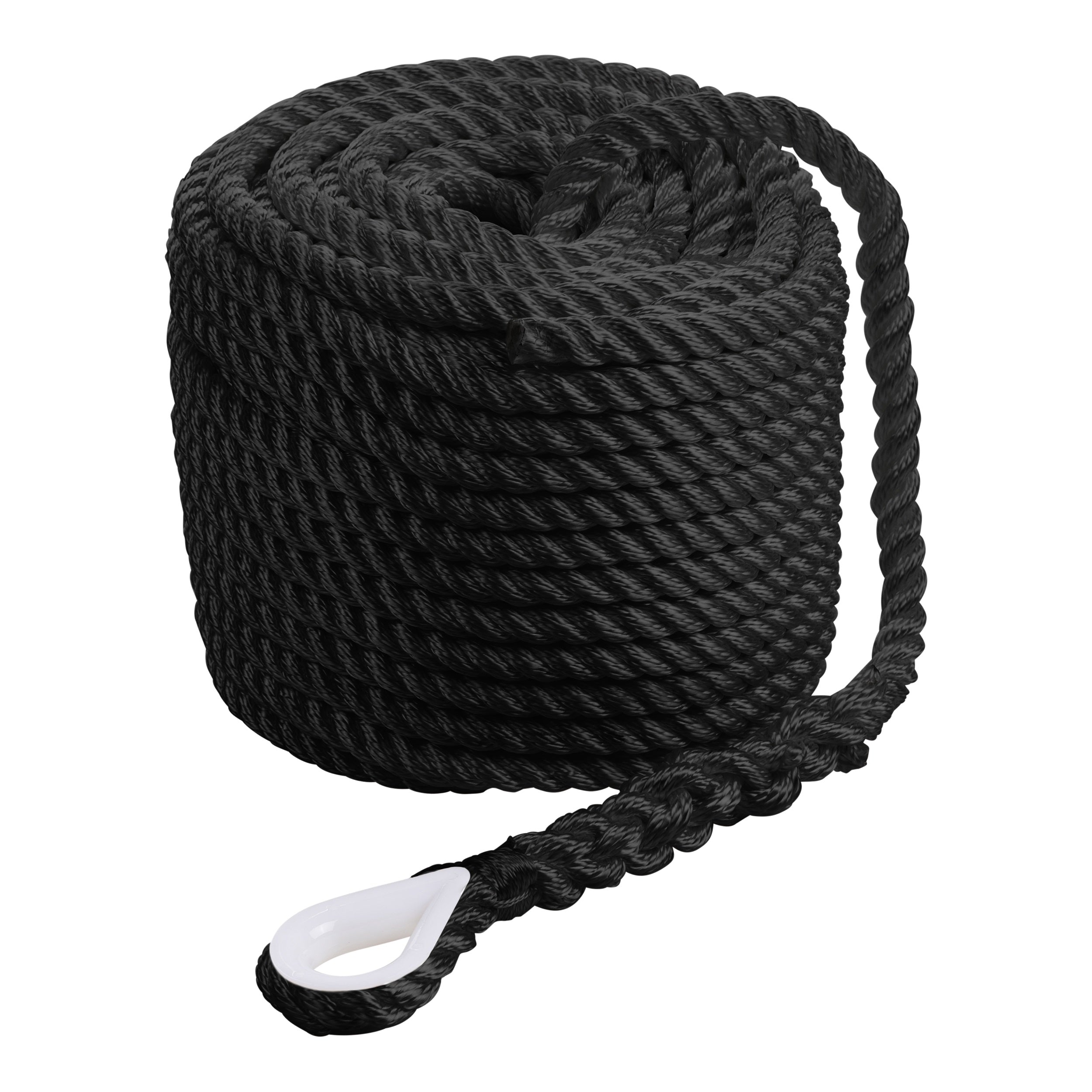 Qvarken Ankkuriköysi Classic koussilla 16mm 40m musta