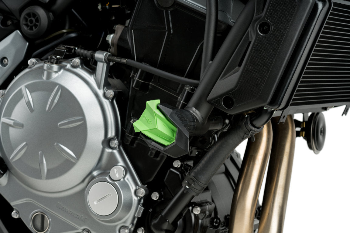 Puig Kit Rubbers For Frame Slider R19 C/Green