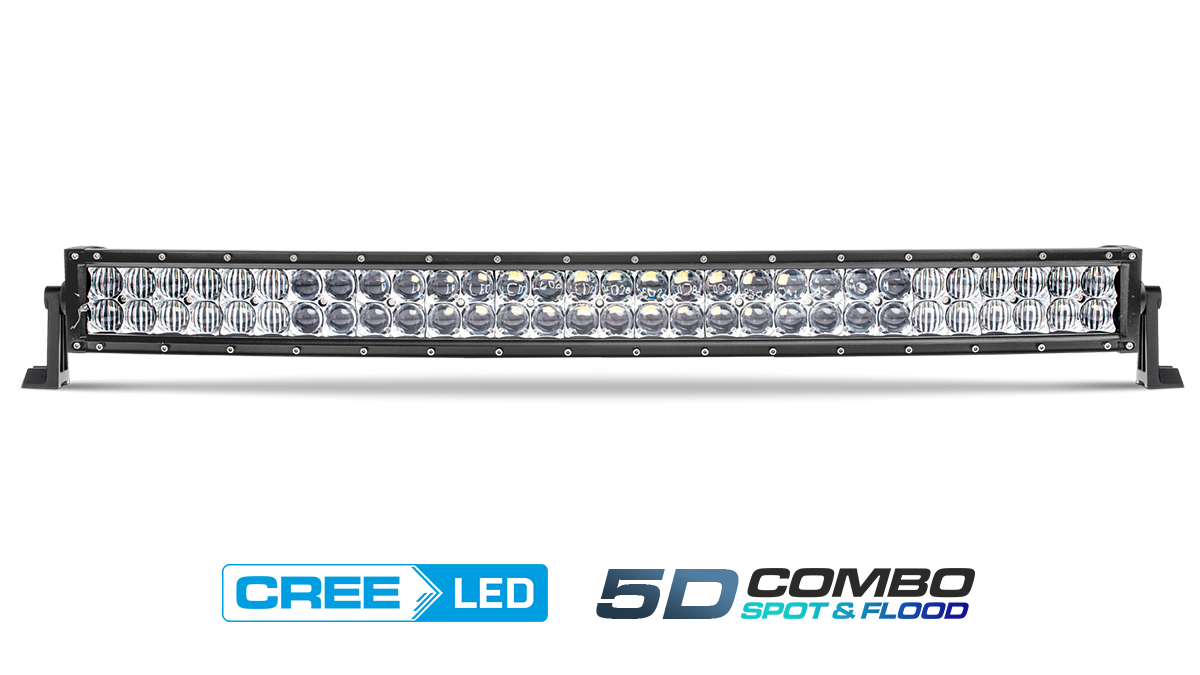 SHARK 30" kaareva LED-valopaneeli, 5D, 180 W, R 810 mm
