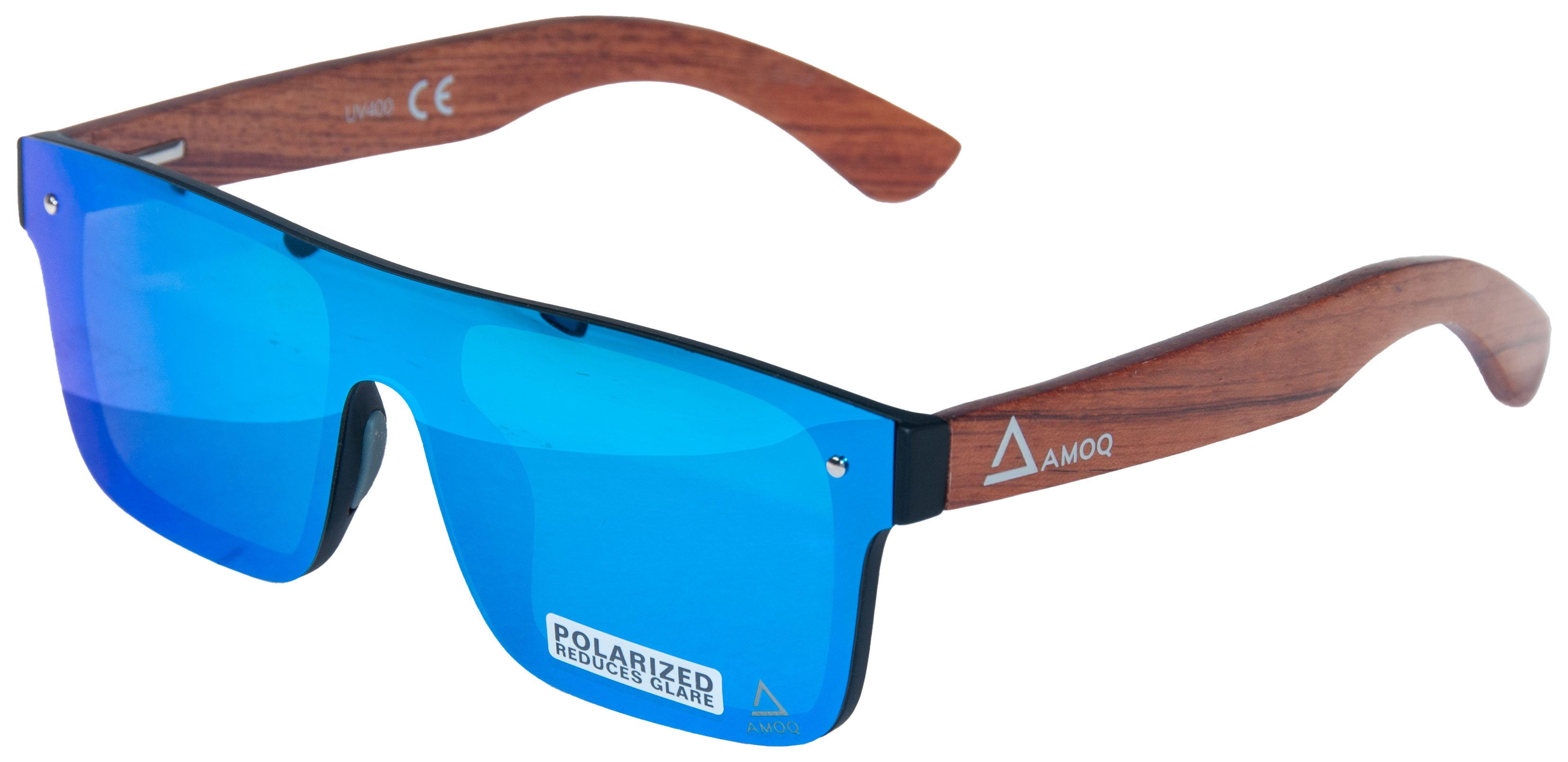 Burst Sunglasses PLRZD Wood