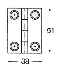 S.S Sarana 51x38mm