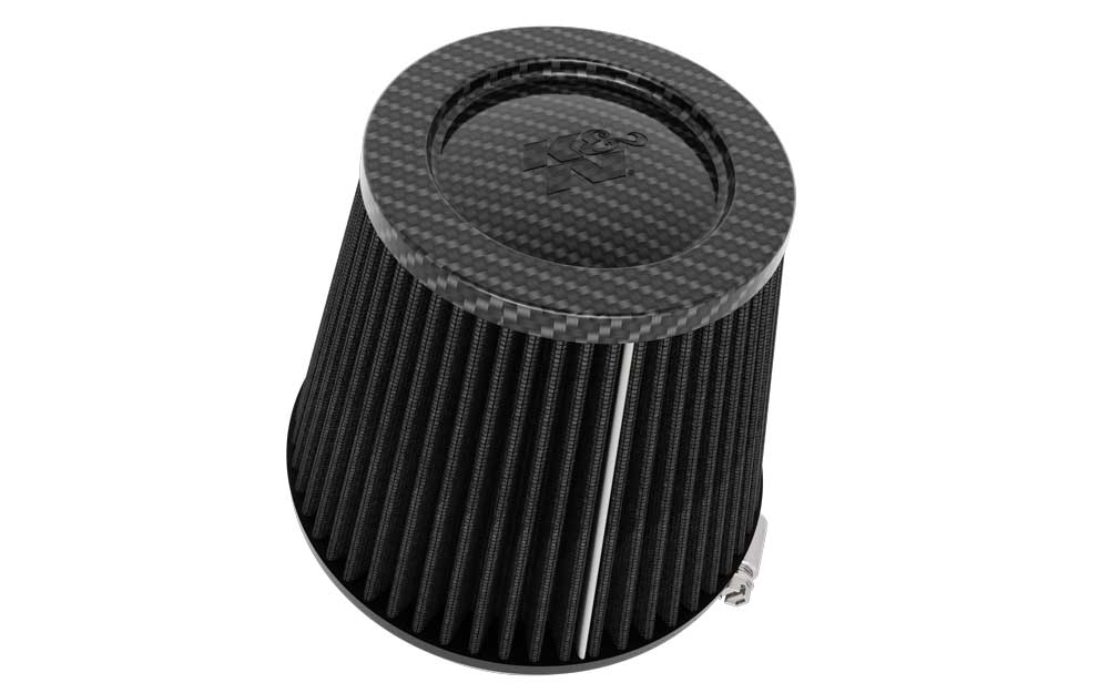 K&N Universal Clamp-On Air Filter 5"Flg, 6-1/2" B, 4-1/2" T, 5-5/8" H