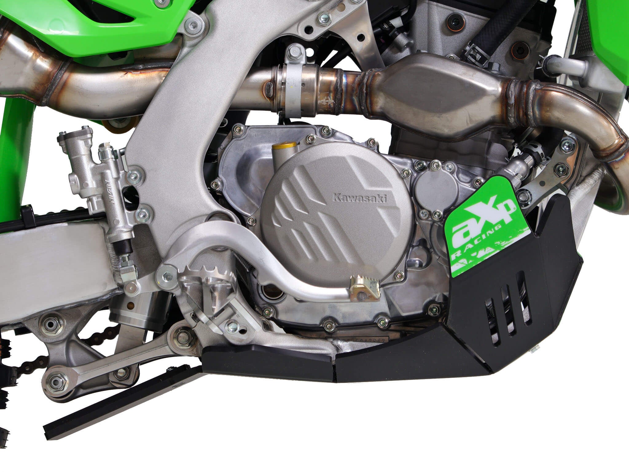 AXP Xtrem HDPE Skid Plate Black Kawasaki KX250/KX250X 2025