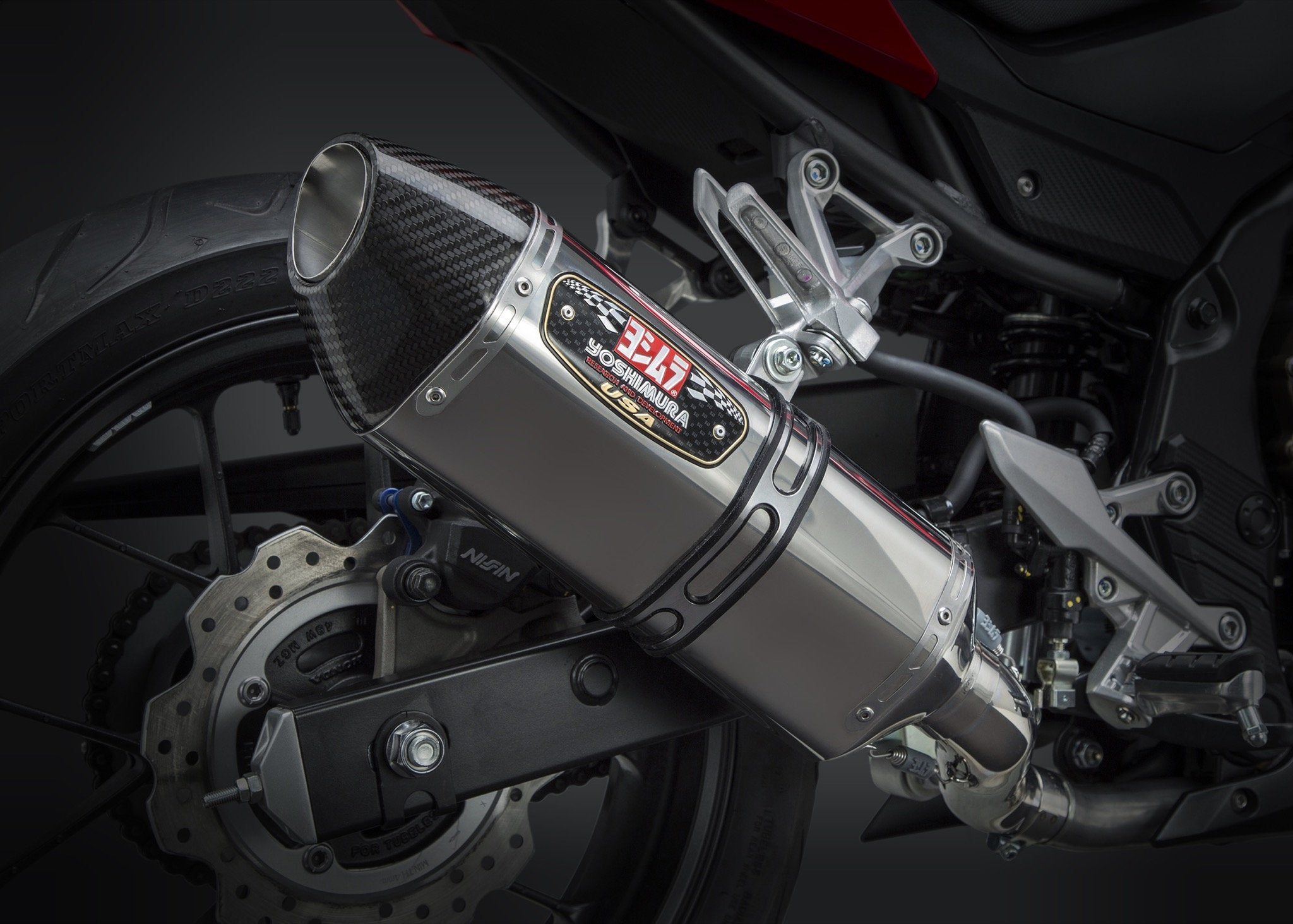 Yoshimura Honda Cbr500R 2016-18 / Cb500F 2016-17 Signature R-77 So Ss-Ss-Cf