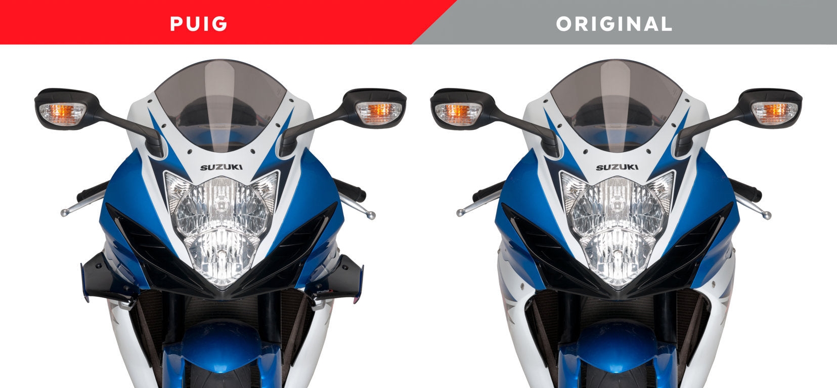 Puig Downforce Spoilers Forsuzuki Gsx-R600/750 11'-