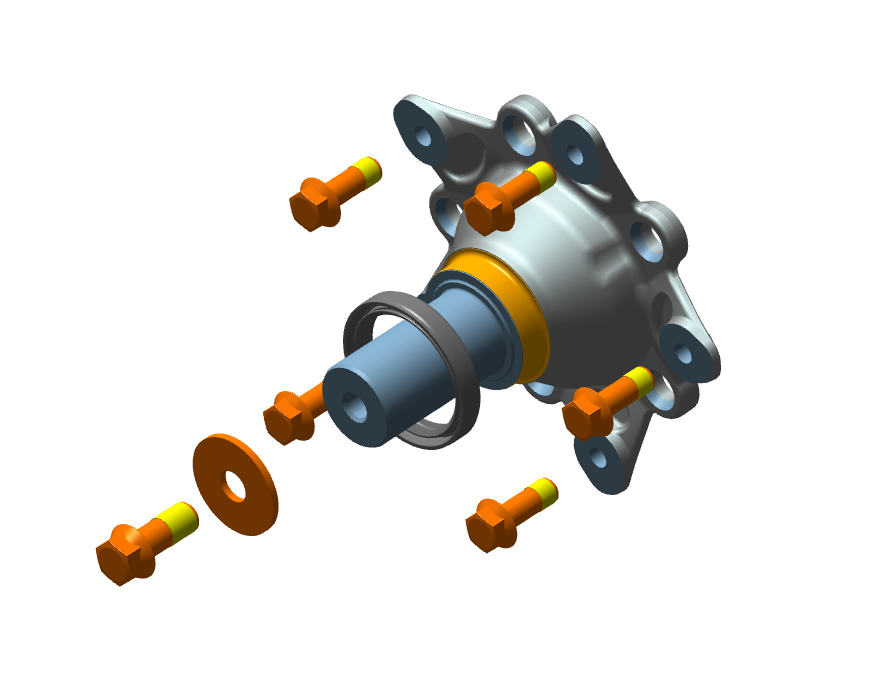 Camso CAMSO RESERVDEL 5-BOLT HUB