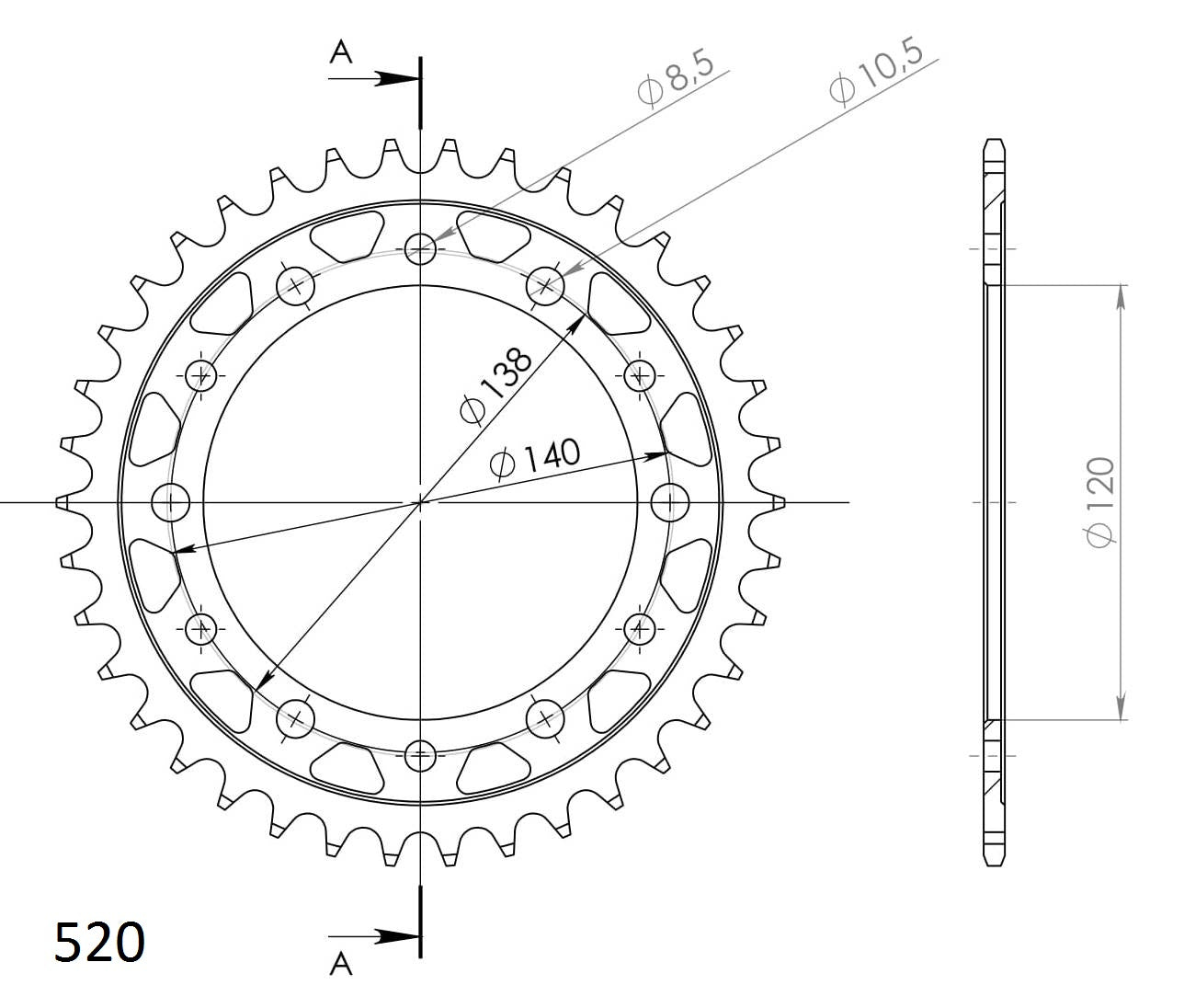 Takaratas 1220/846-2.38