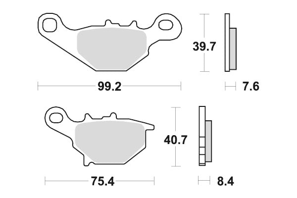 Sbs Jarrupalat Racing Sintered
