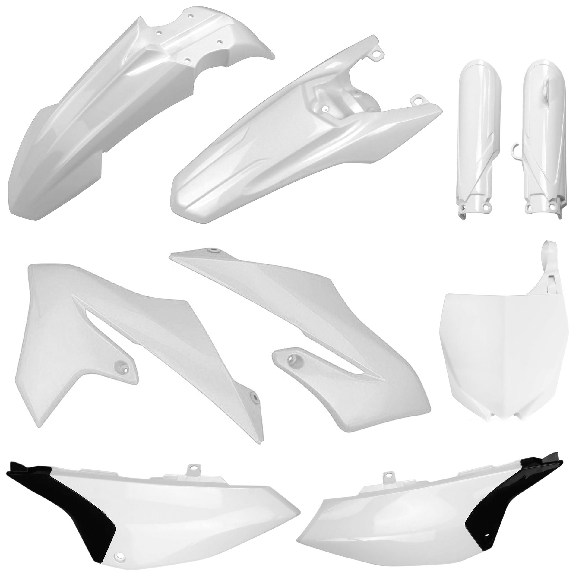 Polisport Plastic kit YZ 65 (19-22) br white (1)