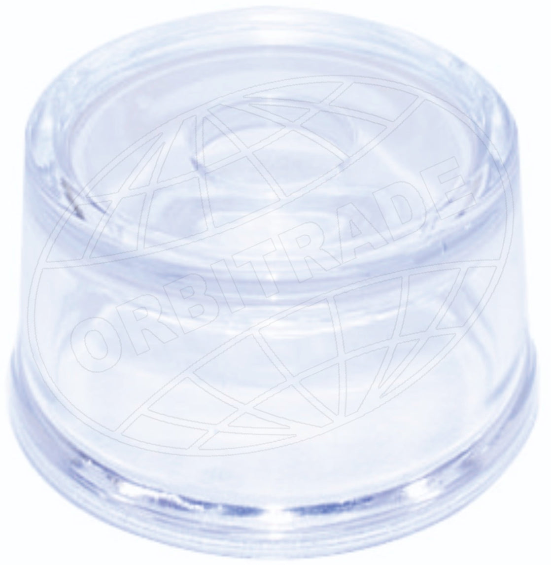 Orbitrade, glass bowl