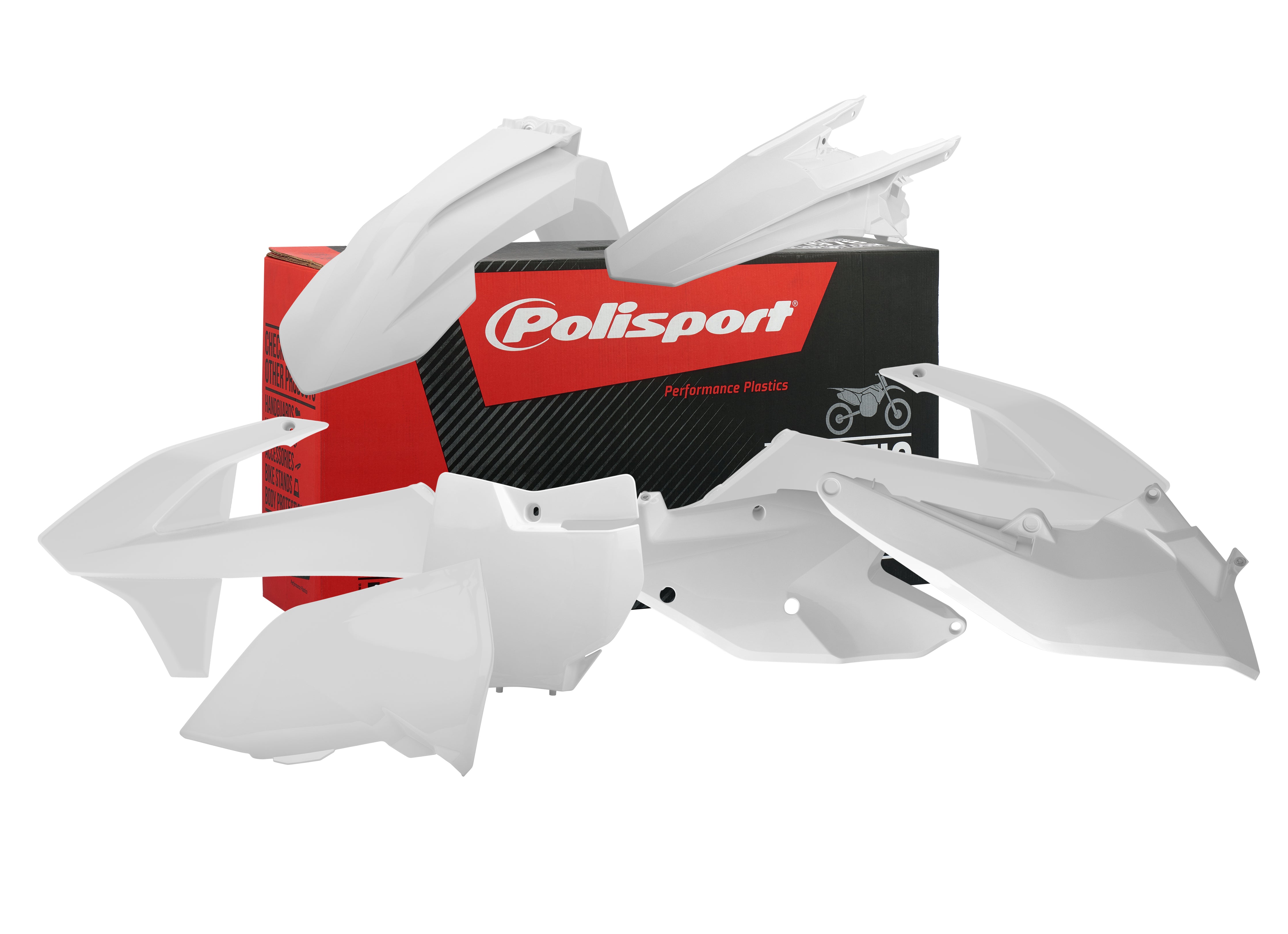 Polisport plastic kit SX/SXF 16-18 White
