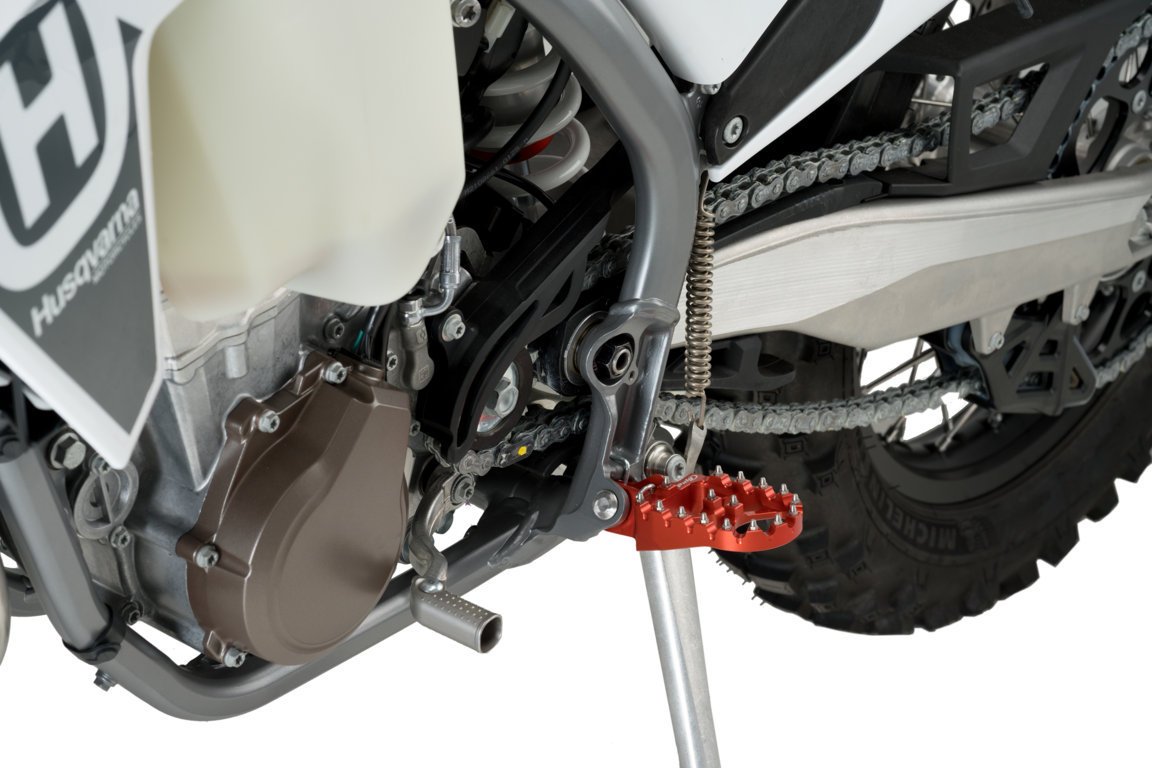 Puig Footpegs Hi-Tech Off-Road Suzuki C/Green